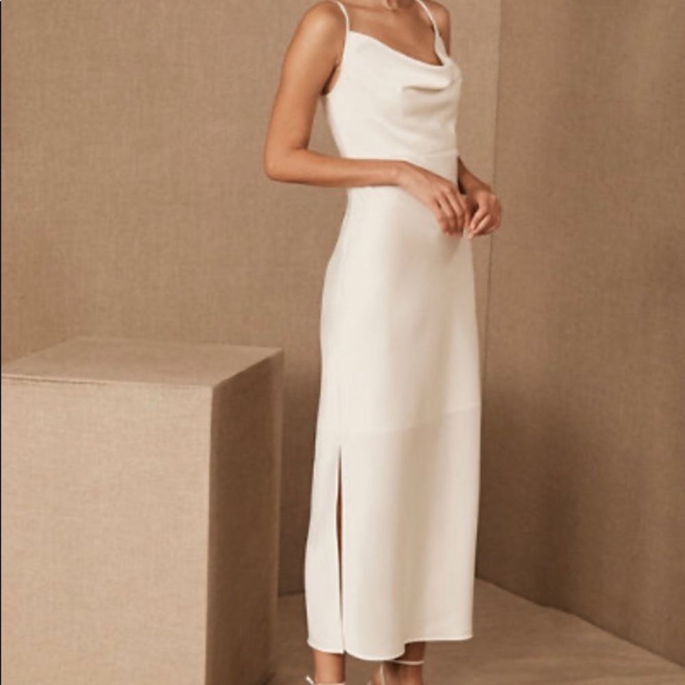 New With Tags (NWT) BHLDN Kari Ivory Dress size 4